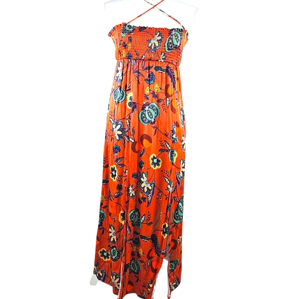 Maeve Anthropologie Floral Smocked Maxi Dress In S Spring/Summer Dress - Picture 8 of 11